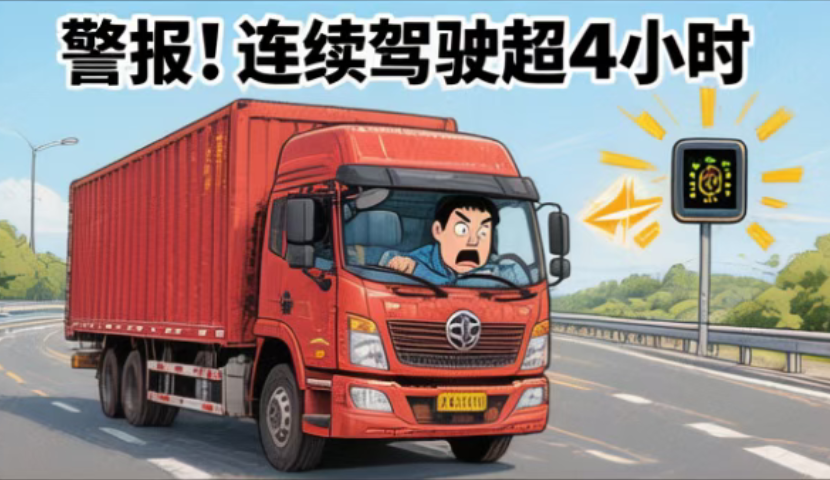 换张IC卡就想躲疲劳驾驶？高速交警：监